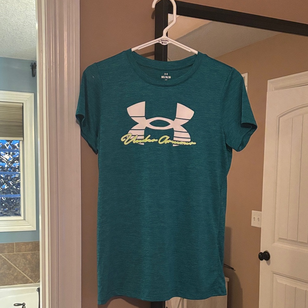 Under Armour Blue T-Shirt with Logo